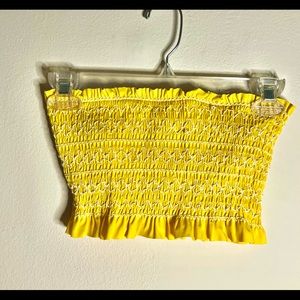 Yellow Tube Top